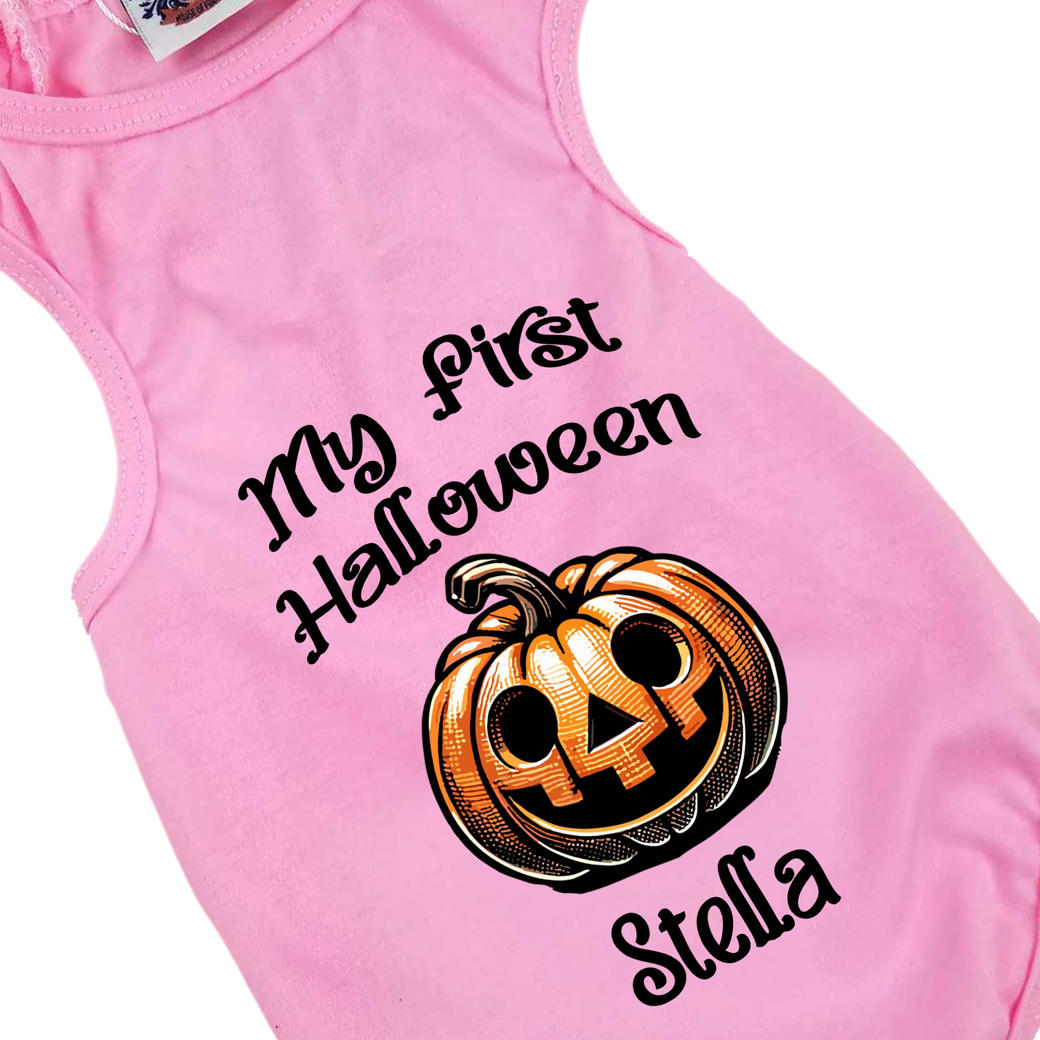 Halloween Dog Bandana Costume | Personalized My First Halloween